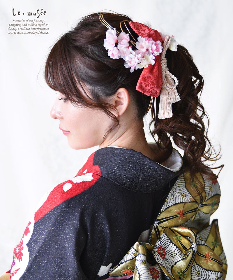 袴 髪飾り 卒業式 リボン スリジエ