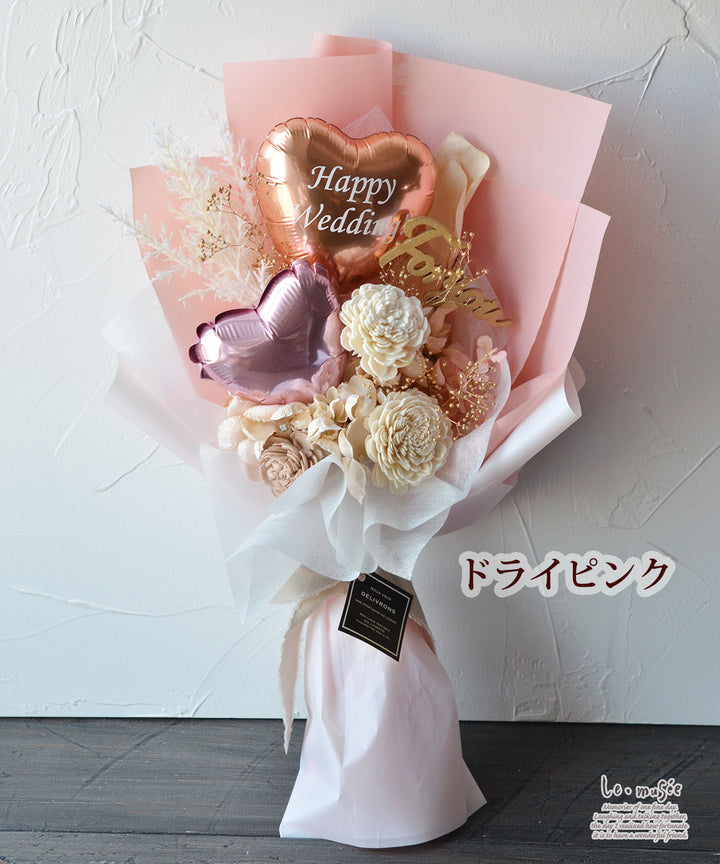 M's カタログ ピンク お花 ローズ バルーン フラワーモチーフ　38 140000600-m-03-dl_92992d9d-
