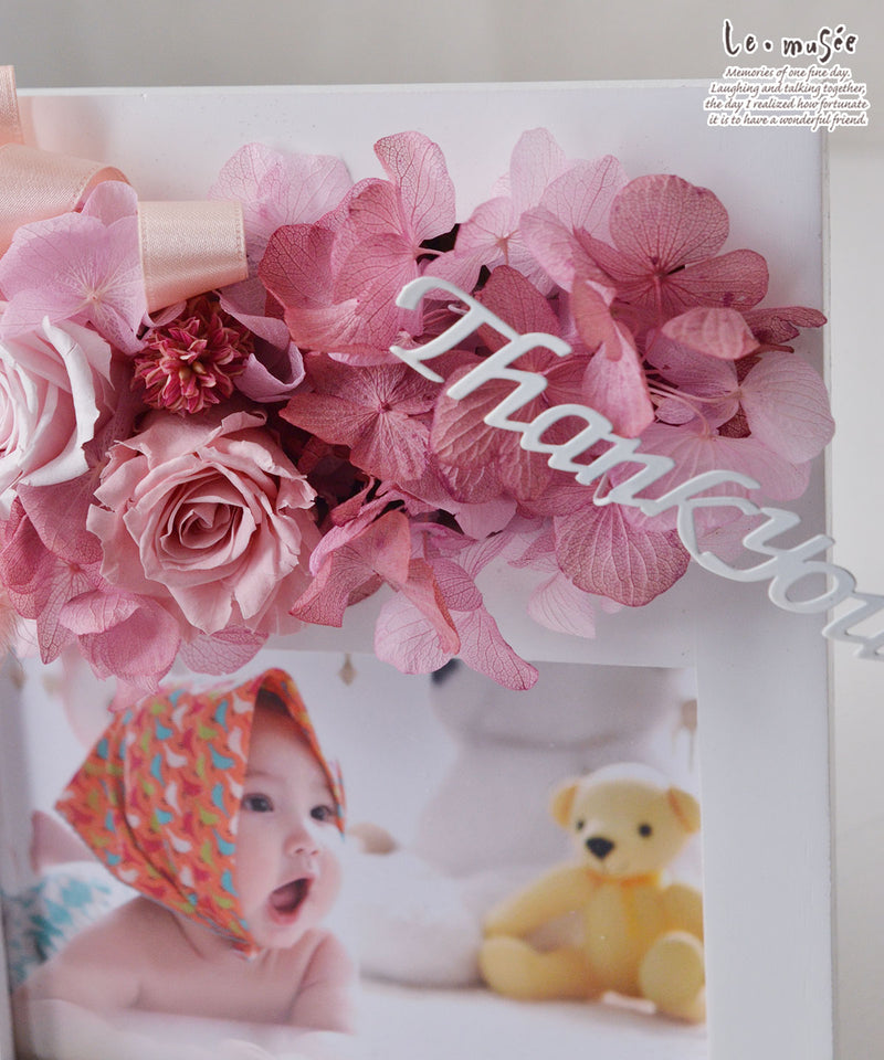 母の日 ギフト フォトスタンド 写真立て プレゼント プリザーブドフラワー プリザーブ プリザーブド 誕生日 敬老の日 写真印刷付き 2色 | 母の日写真 孫 写真立て フォトフレーム おしゃれ 花 贈り物 ブリザーブド