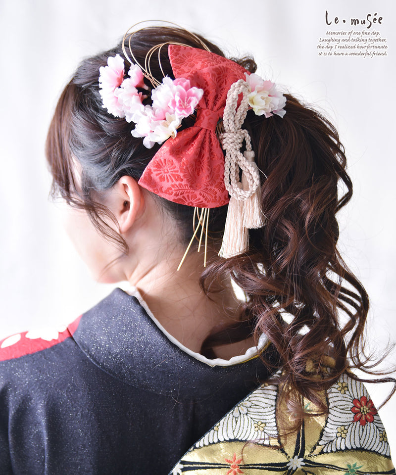袴 髪飾り 卒業式 リボン スリジエ