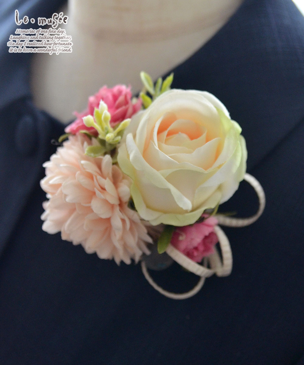 コサージュ スィートピンクコサージュ 入園式 卒園式 入学式 卒業式